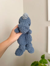 Load image into Gallery viewer, Mini Dino Snuggler - Deep Blue