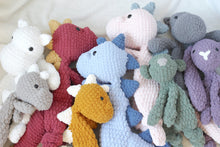 Load image into Gallery viewer, Mini Dino Snuggler - Deep Blue