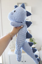 Load image into Gallery viewer, Sky Blue Big Dino  - Snuggler