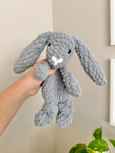 Mini Bunny Snuggler - Frost Blue