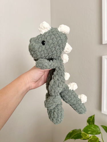 Mini Dino Snuggler - Hunter Green