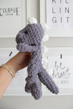 Load image into Gallery viewer, Lavender Mini Dino - Snuggler