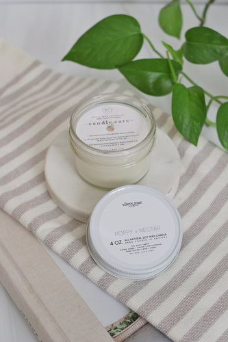Poppy + Nectar - 4oz candle