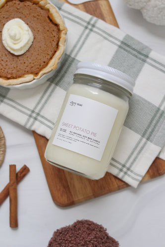 Sweet Potato Pie- 12oz candle