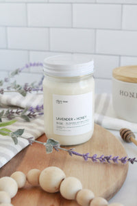 Lavender + Honey - 12oz candle