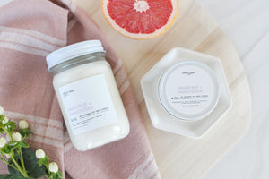 Grapefruit + Mangosteen - 4oz candle