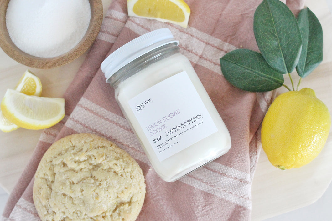 Lemon Sugar Cookie - 12oz candle