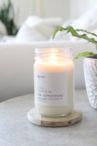 Citrus + Champagne - 12oz candle