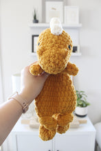 Load image into Gallery viewer, Mustard Tiny Dino - Snuggler