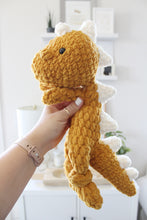 Load image into Gallery viewer, Mustard Tiny Dino - Snuggler